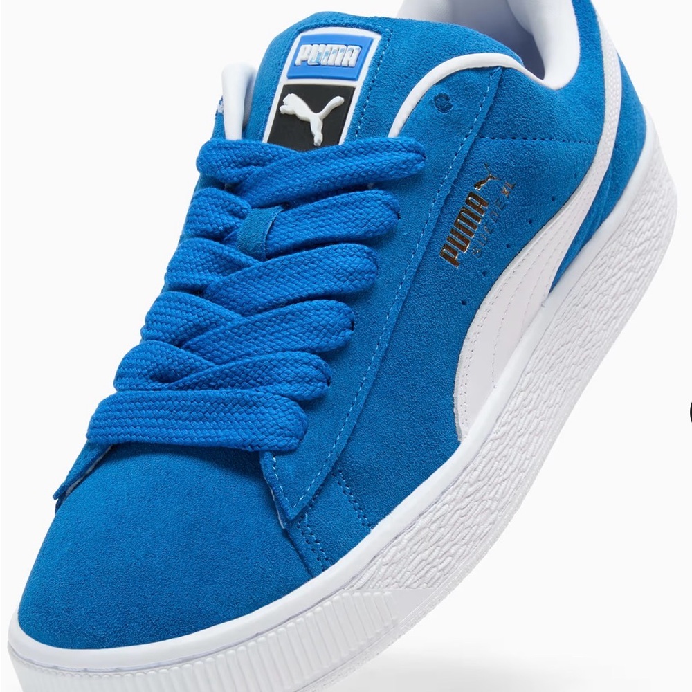 PUMA Kids Vibrant Blue Sneakers